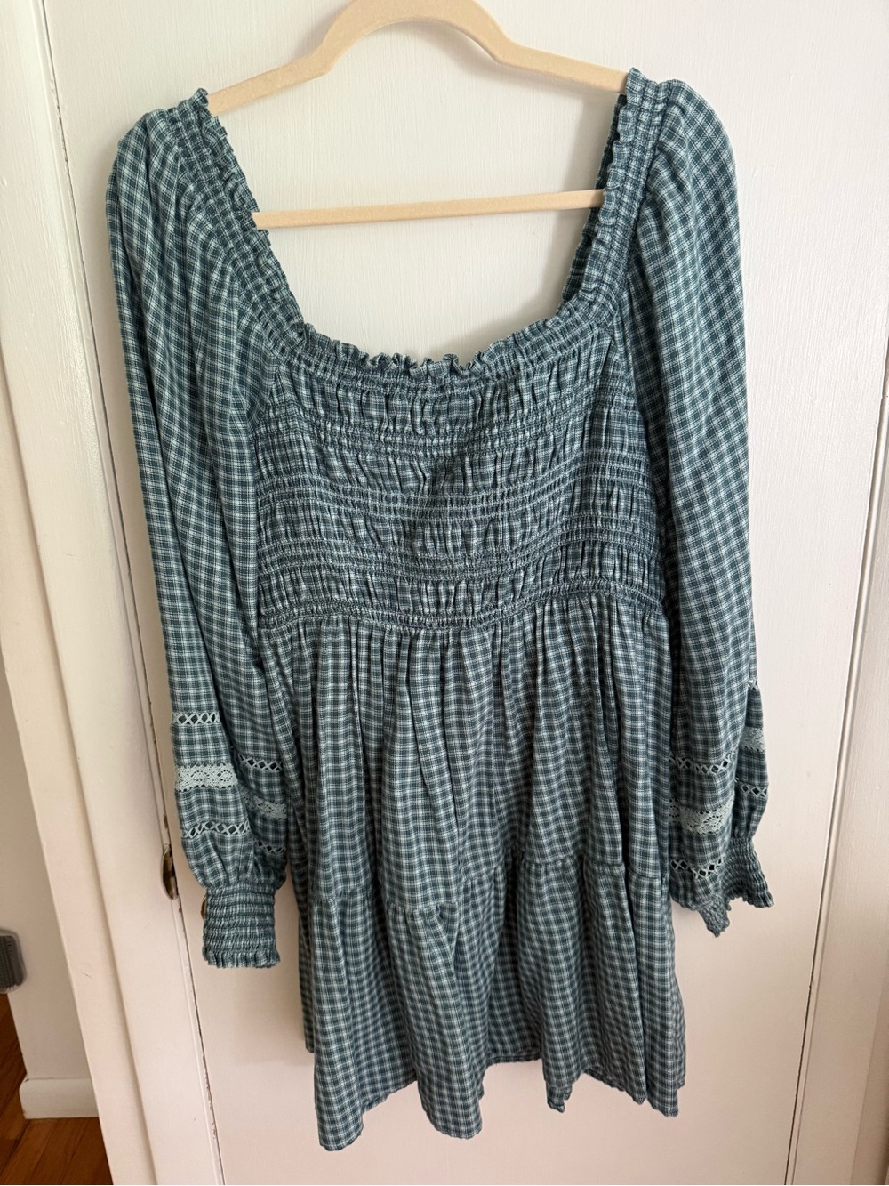 American Eagle Plaid Mini Dress